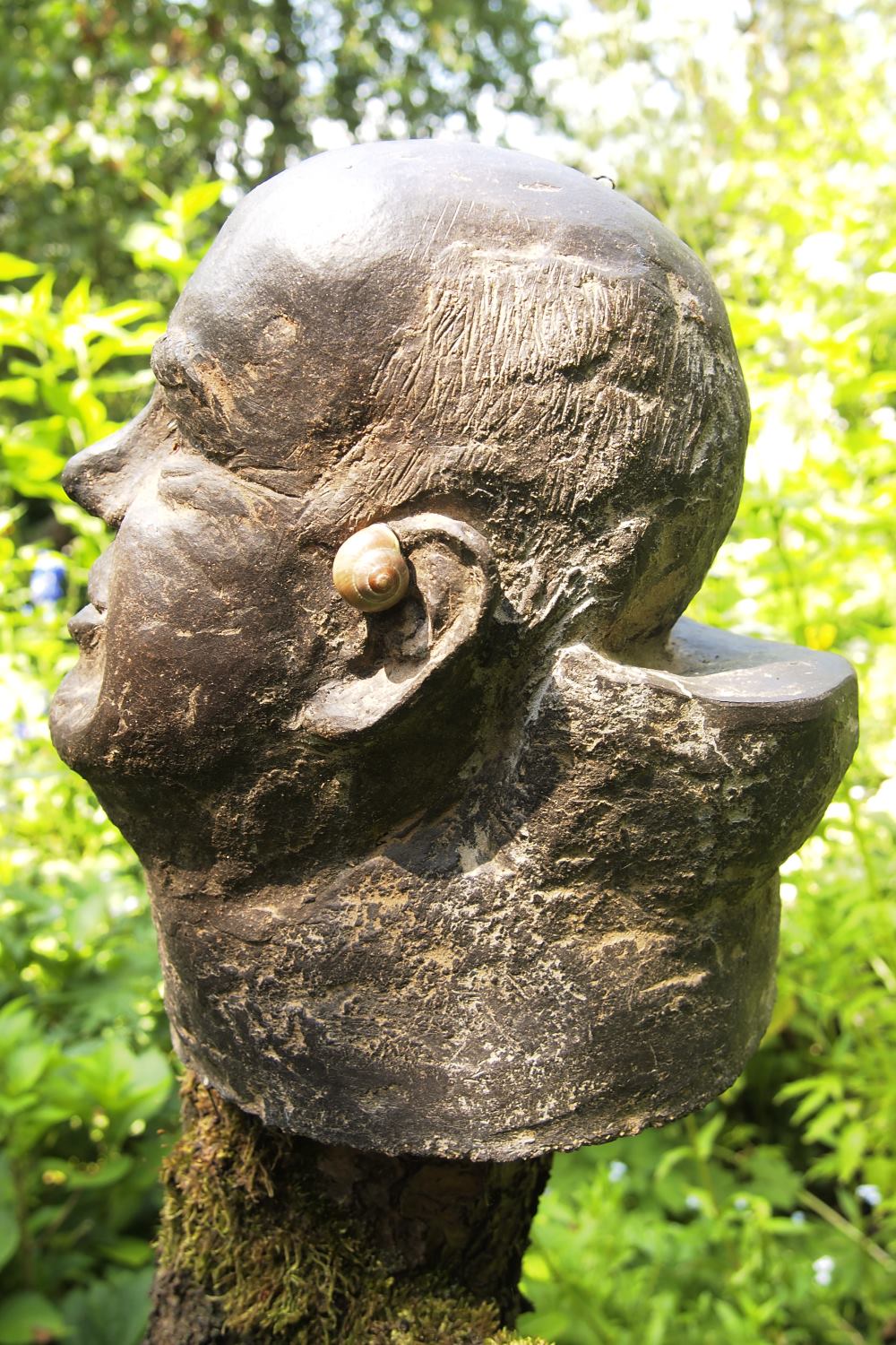 Skulptur Kopf
